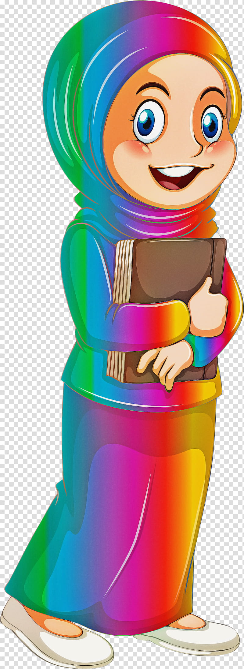 Muslim People, Cartoon, Animation, Smile, Style transparent background PNG clipart