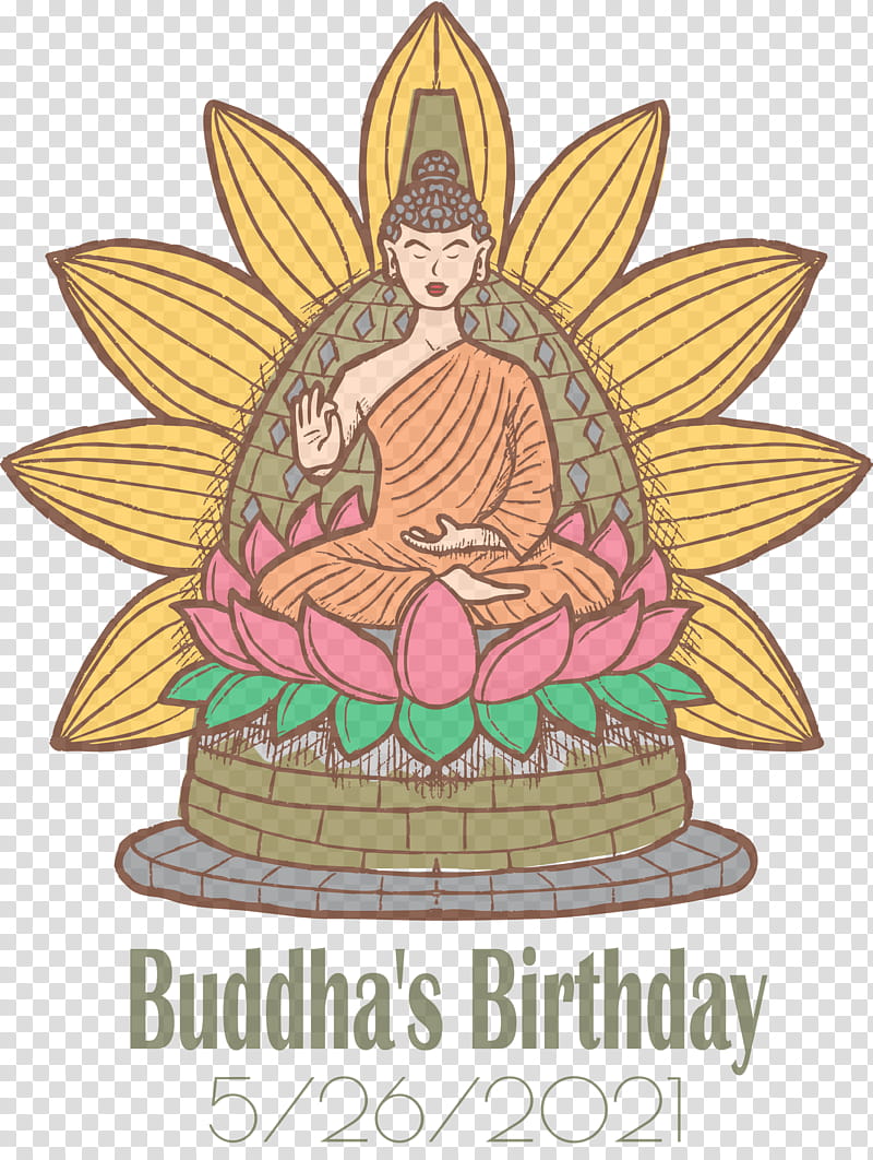 Vesak Day Buddha Jayanti Buddha Purnima, Buddha Day, Flower, Buddhas Birthday, Drawing, Cartoon, Fairy, Floral Design transparent background PNG clipart