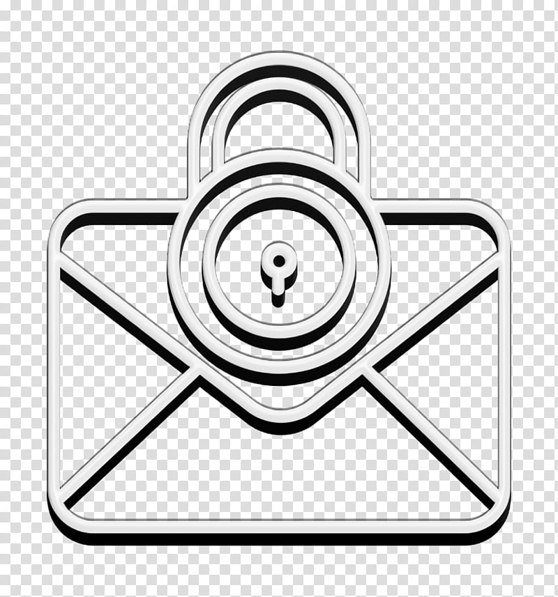 Cyber icon Secret icon Lock icon, Line Art, Symbol transparent background PNG clipart