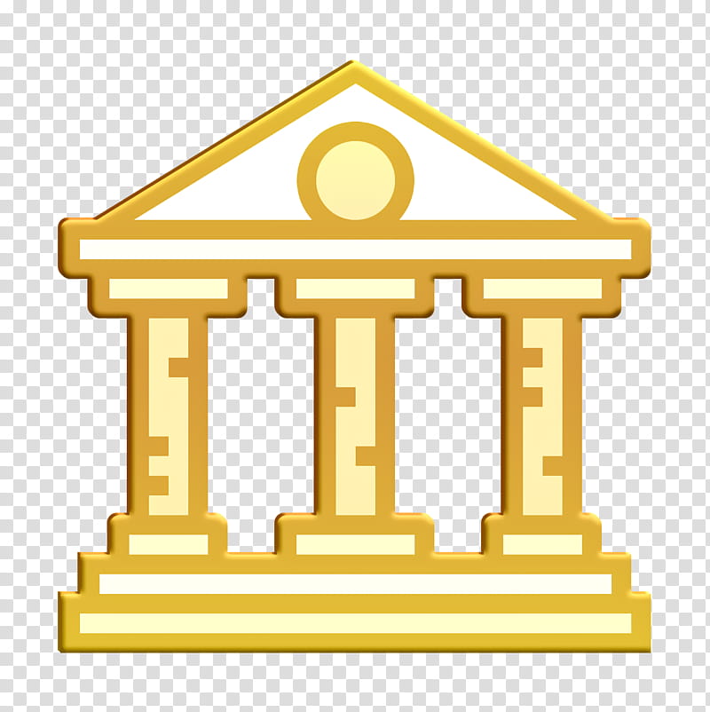 Bitcoin icon Bank icon, Line, Architecture, Column, Symbol, House transparent background PNG clipart