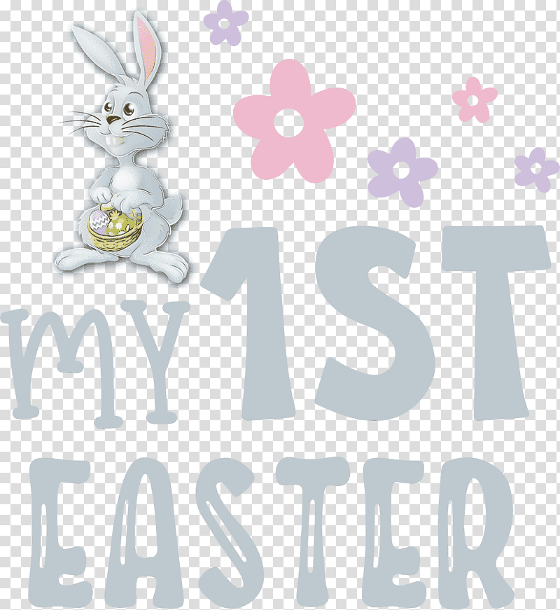 Easter Bunny, My 1st Easter, Easter Day, Watercolor, Paint, Wet Ink, Rabbit transparent background PNG clipart