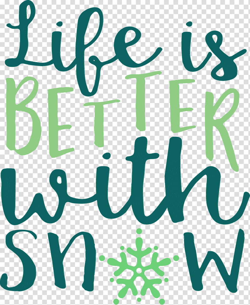 logo meter number teal line, Snow, Life Is Better With Snow, Watercolor, Paint, Wet Ink, Tree transparent background PNG clipart