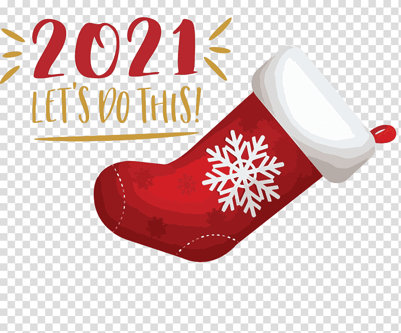 2021 Happy New Year 2021 New Year Happy New Year, Christmas ing, Christmas Ornament M, Red, Christmas Day, Meter, Shoe transparent background PNG clipart