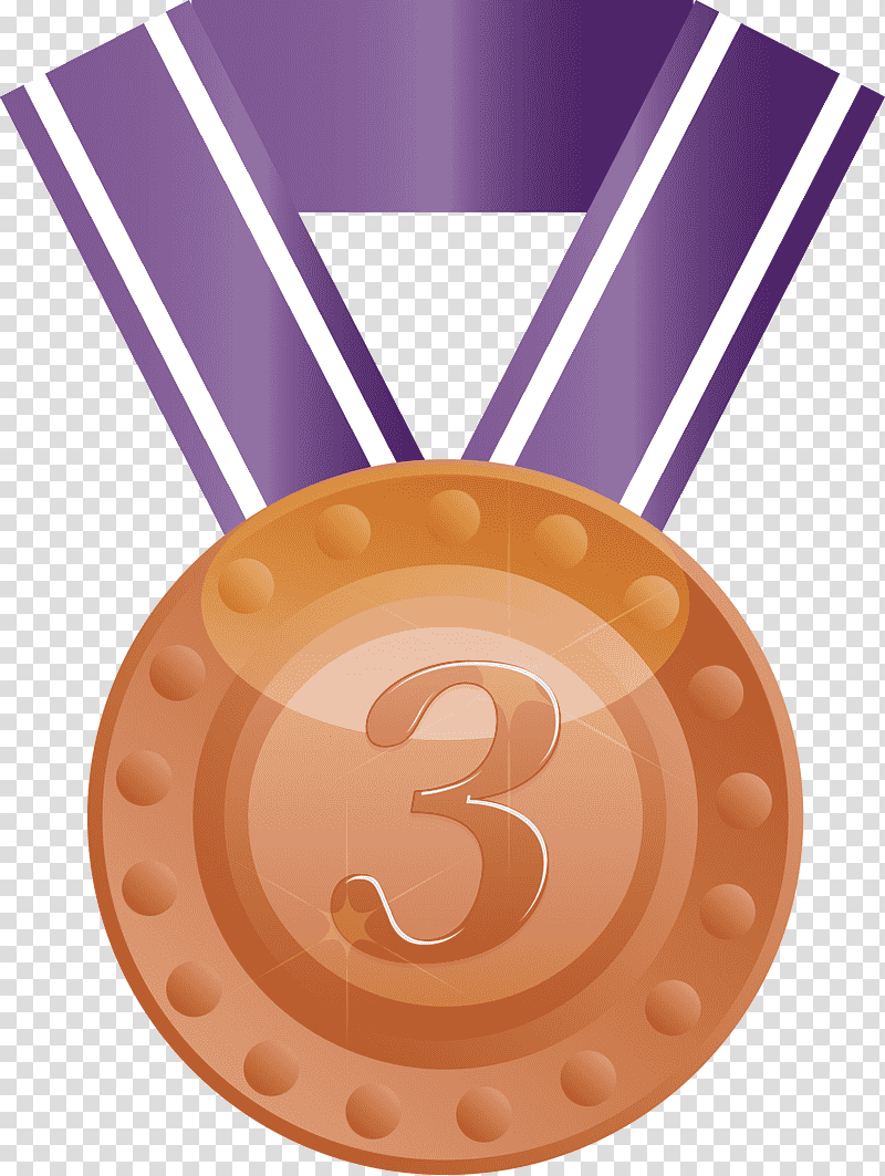 Brozen Badge Award Badge, Medal, Orange, Gold, Silver, Bronze, Name Tag transparent background PNG clipart