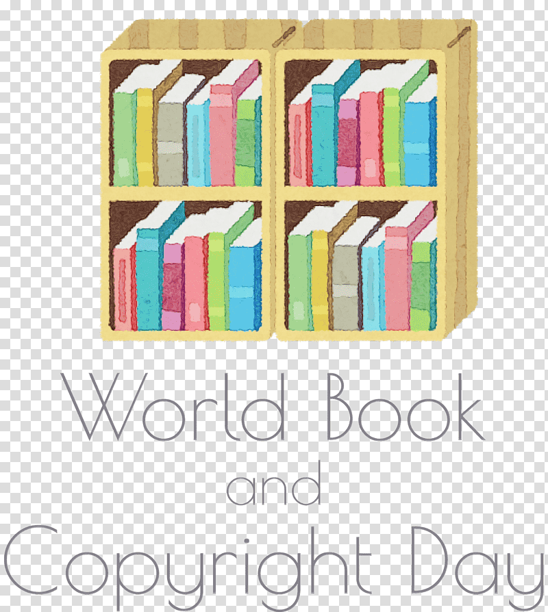 shelf ready-to-assemble furniture display case commode drawer, World Book Day, Watercolor, Paint, Wet Ink, Readytoassemble Furniture, Duckboards transparent background PNG clipart