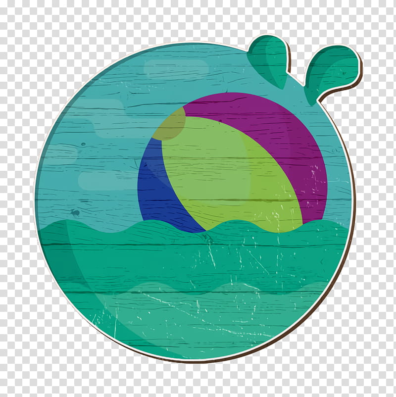 Summer icon Beach ball icon Swimming Pool icon, Circle, Green, Turquoise, Microsoft Azure, Analytic Trigonometry And Conic Sections, Precalculus, Mathematics transparent background PNG clipart