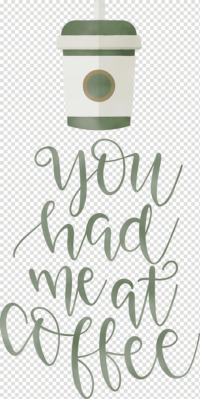 font calligraphy leaf green meter, Coffee, Coffee Quote, Watercolor, Paint, Wet Ink, Drinkware transparent background PNG clipart