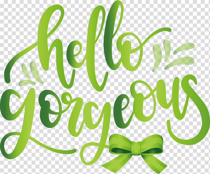 Fashion Hello Gorgeous, Cricut, Logo, Text, Drawing, Calligraphy, Idea transparent background PNG clipart