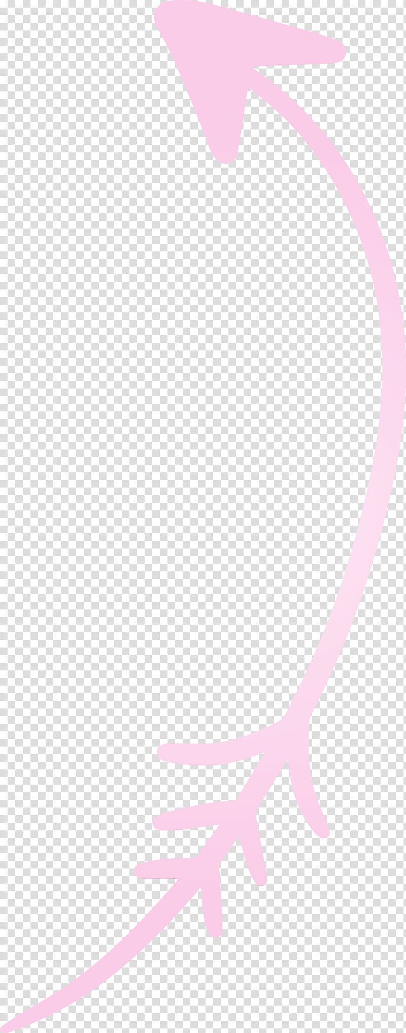 pink white line magenta, Simple Arrow, Heart Arrow, Watercolor, Paint, Wet Ink transparent background PNG clipart