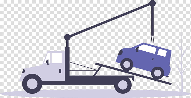 vehicle transport car commercial vehicle line, Tow Truck, Auto Part transparent background PNG clipart