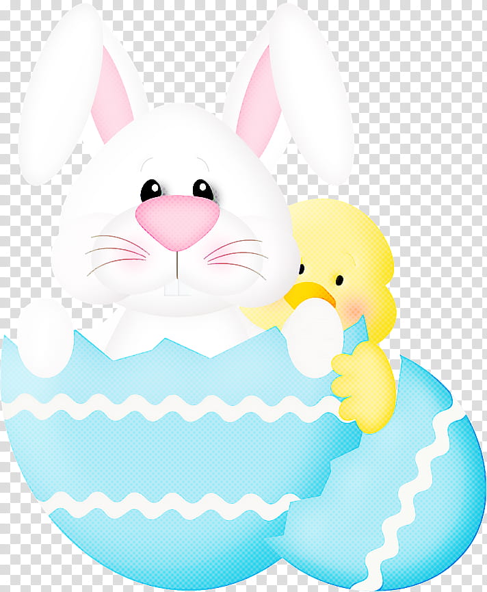 Easter bunny, Yellow, Cartoon, Pink, Baby Products, Baby Toys transparent background PNG clipart