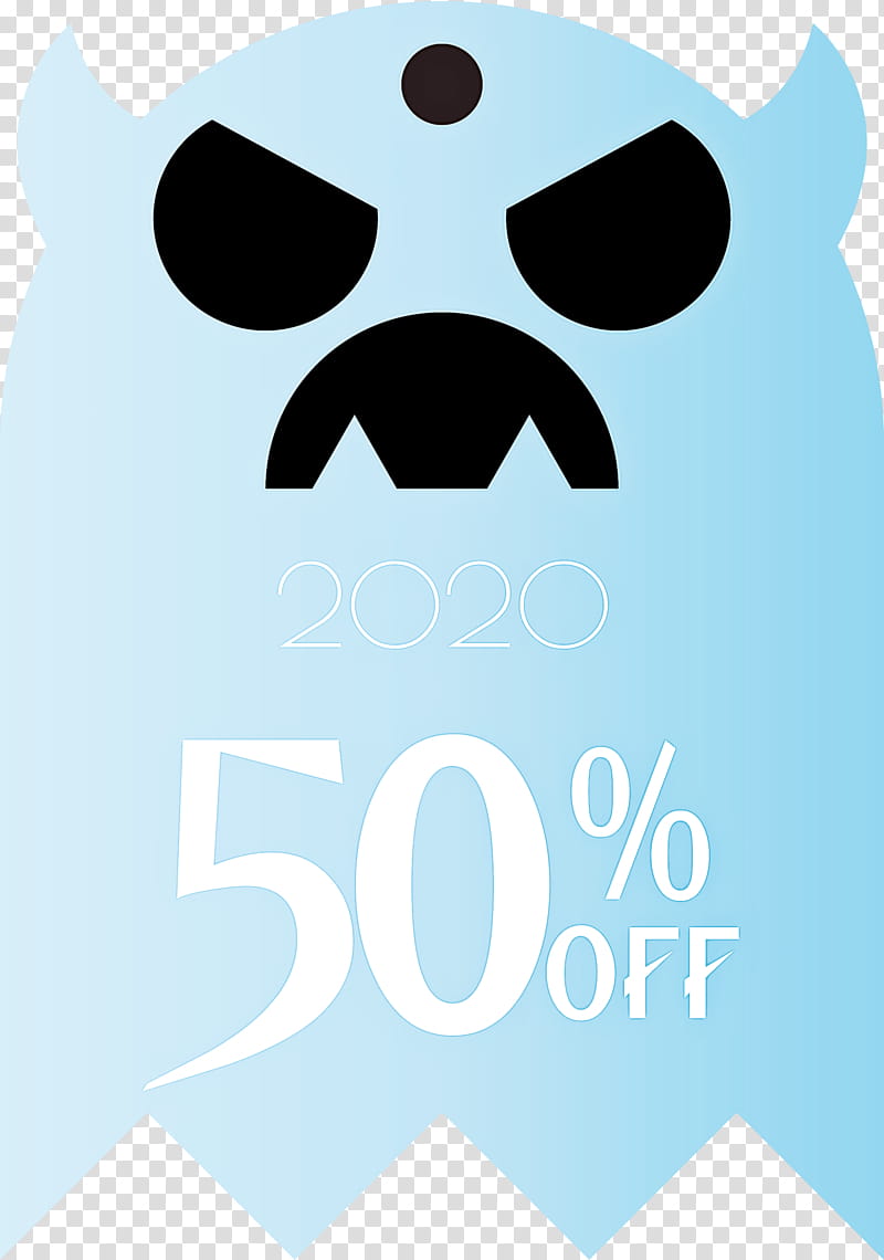 Halloween discount Halloween Sales 50% Off, 50 Off, 50 Discount , Snout, Dog, Meter, Biology, Science transparent background PNG clipart