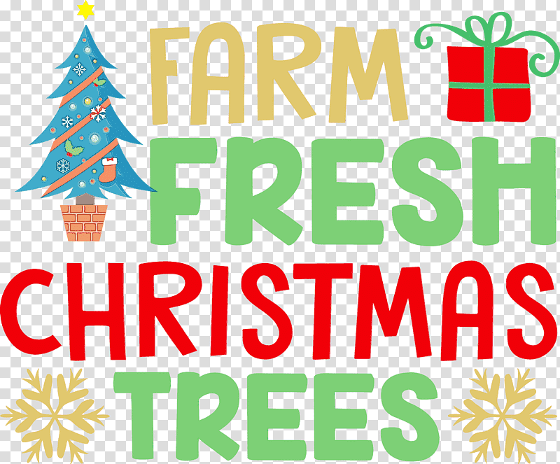 Christmas tree, Farm Fresh Christmas Trees, Watercolor, Paint, Wet Ink, Christmas Day, Holiday Ornament transparent background PNG clipart