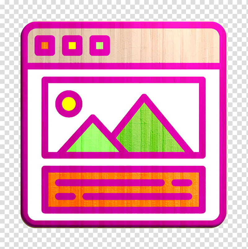 Portfolio icon Window icon User Interface Vol 3 icon, Line, Triangle transparent background PNG clipart