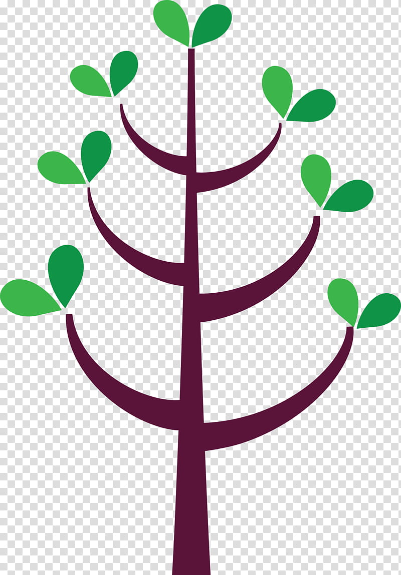 leaf plant tree symbol plant stem, Cartoon Tree, Abstract Tree, Tree transparent background PNG clipart
