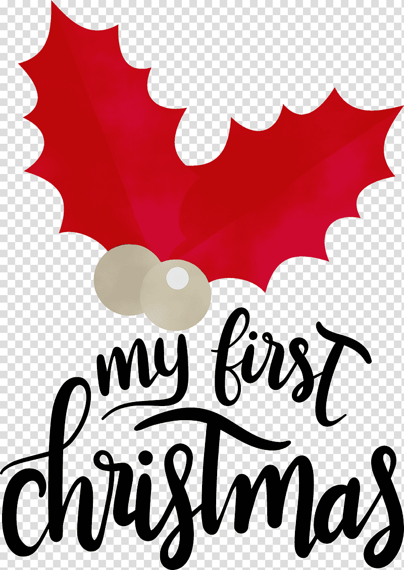 silhouette pixlr icon, My First Christmas, Watercolor, Paint, Wet Ink transparent background PNG clipart