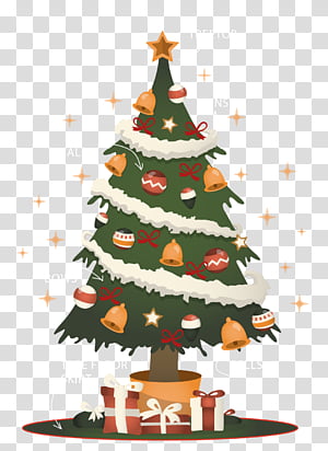 Christmas tree, Colorado Spruce, Oregon Pine, Christmas Decoration, Christmas 
, Christmas Ornament, Holiday Ornament, Conifer transparent background PNG clipart thumbnail