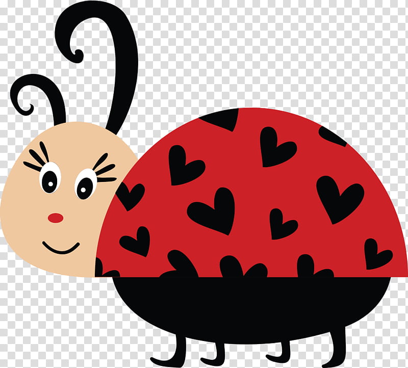 Ladybug, Cartoon, Insect transparent background PNG clipart