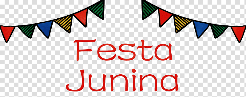 logo banner flag line meter, Festa Junina, June Festival, Watercolor, Paint, Wet Ink, Mathematics transparent background PNG clipart