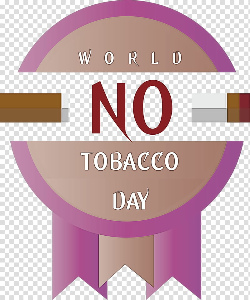 No-Tobacco Day World No-Tobacco Day, NoTobacco Day, World NoTobacco Day, Logo, Pink M, Line, Meter transparent background PNG clipart