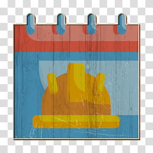 Calendar icon Labor icon, Yellow transparent background PNG clipart thumbnail