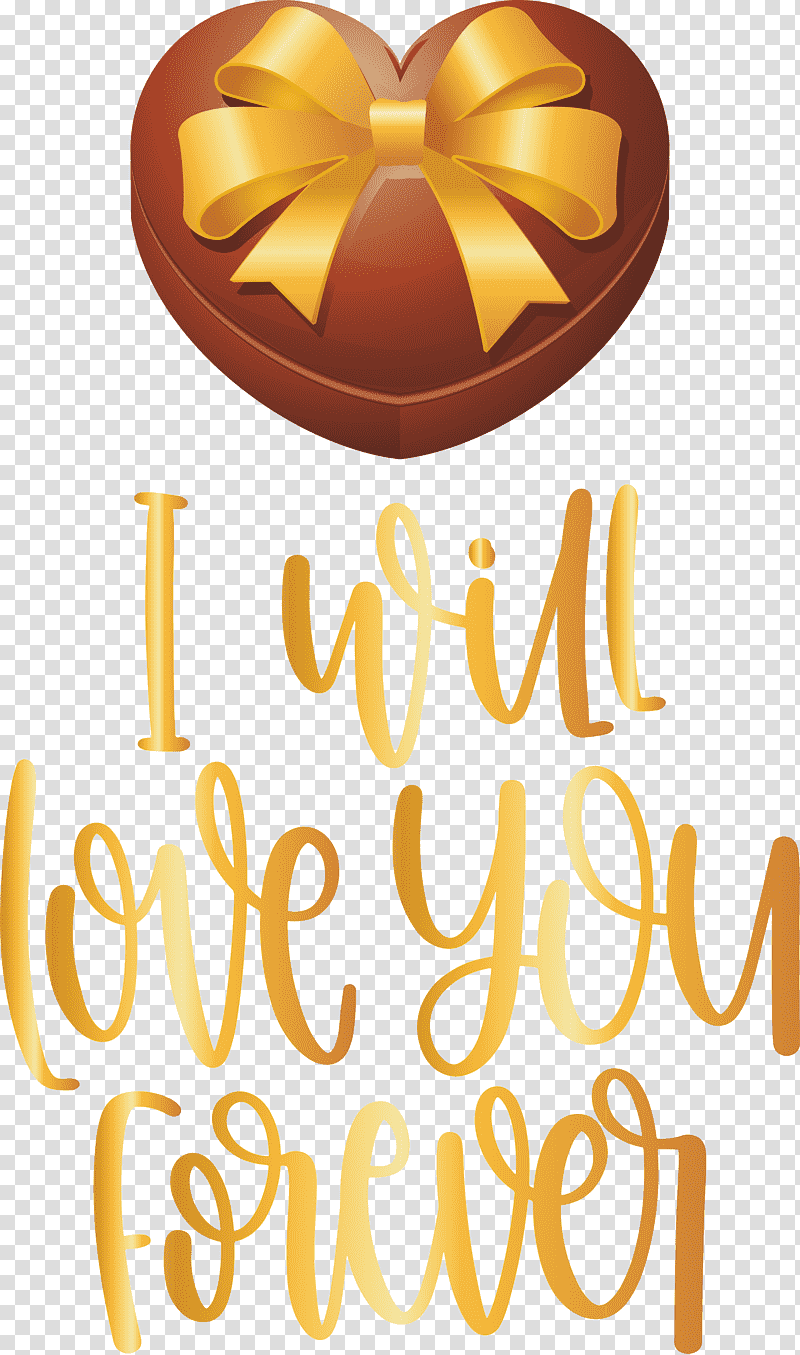 Love You Forever valentines day valentines day quote, Logo, Yellow, Line, Meter, Geometry, Mathematics transparent background PNG clipart