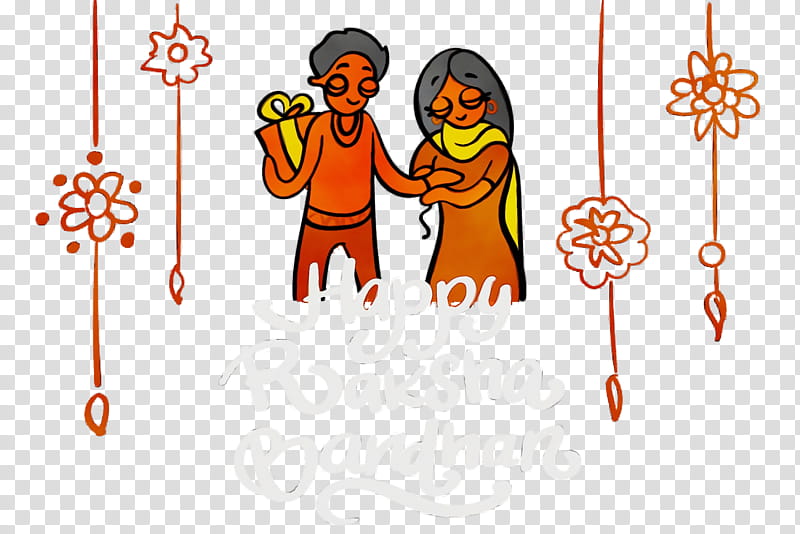 logo cartoon line pattern area, Raksha Bandhan, Rakshabandhan, Rakhi Pournima, Saluno, Ujjwal Silono, Rakri, Watercolor transparent background PNG clipart
