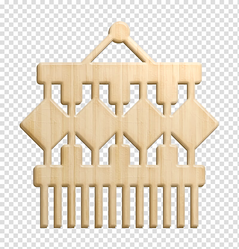 Craft icon Macrame icon, Beige, Wood, Wooden Block transparent background PNG clipart