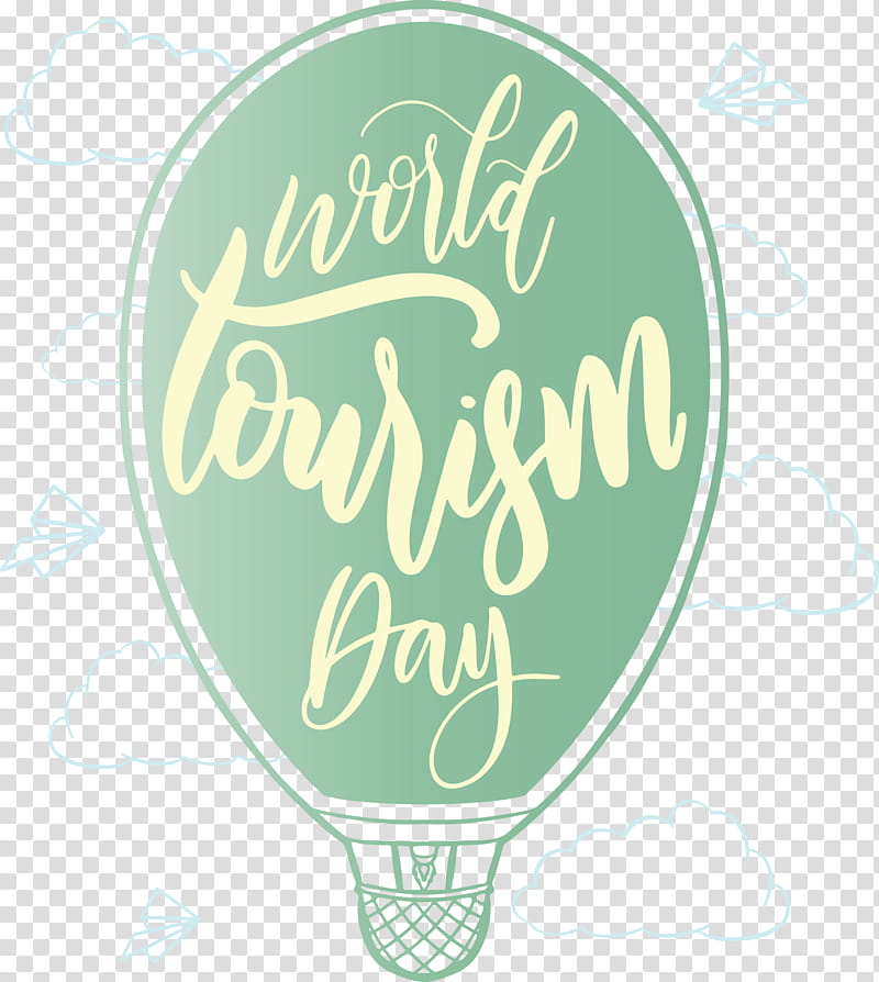 World Tourism Day Travel, Logo, Balloon, Meter transparent background PNG clipart