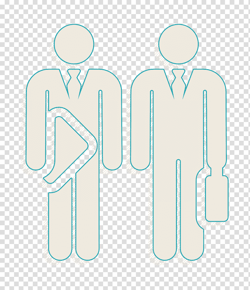 Businessman icon Meeting icon Team Organization Human Pictograms icon, Team Organization Human Pictograms Icon, Logo, Meter transparent background PNG clipart