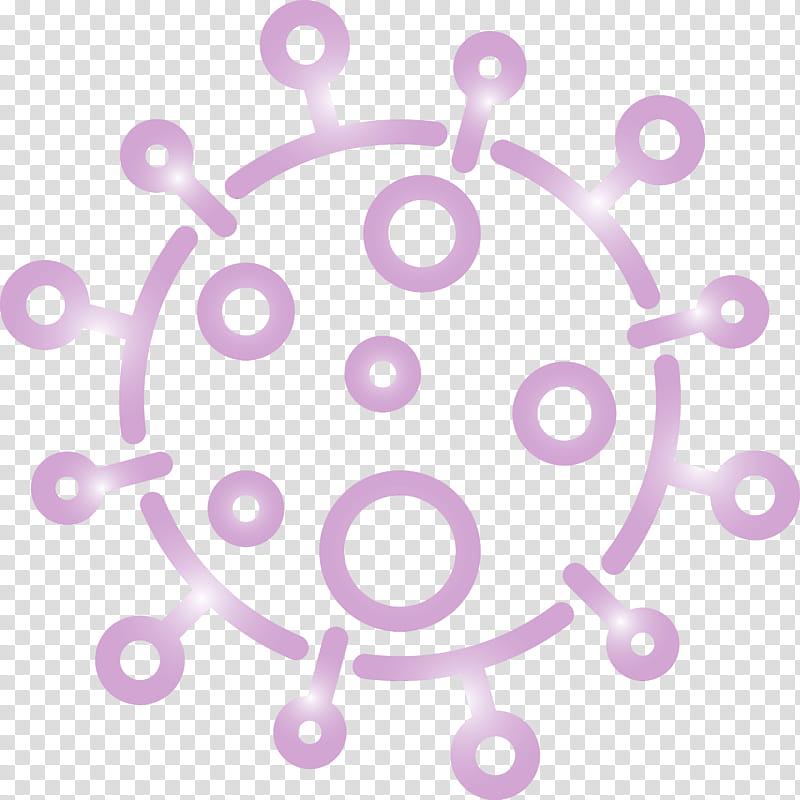 violet purple lilac pink circle, Covid Virus, Coronavirus, Flu Corona, Watercolor, Paint, Wet Ink, Line transparent background PNG clipart