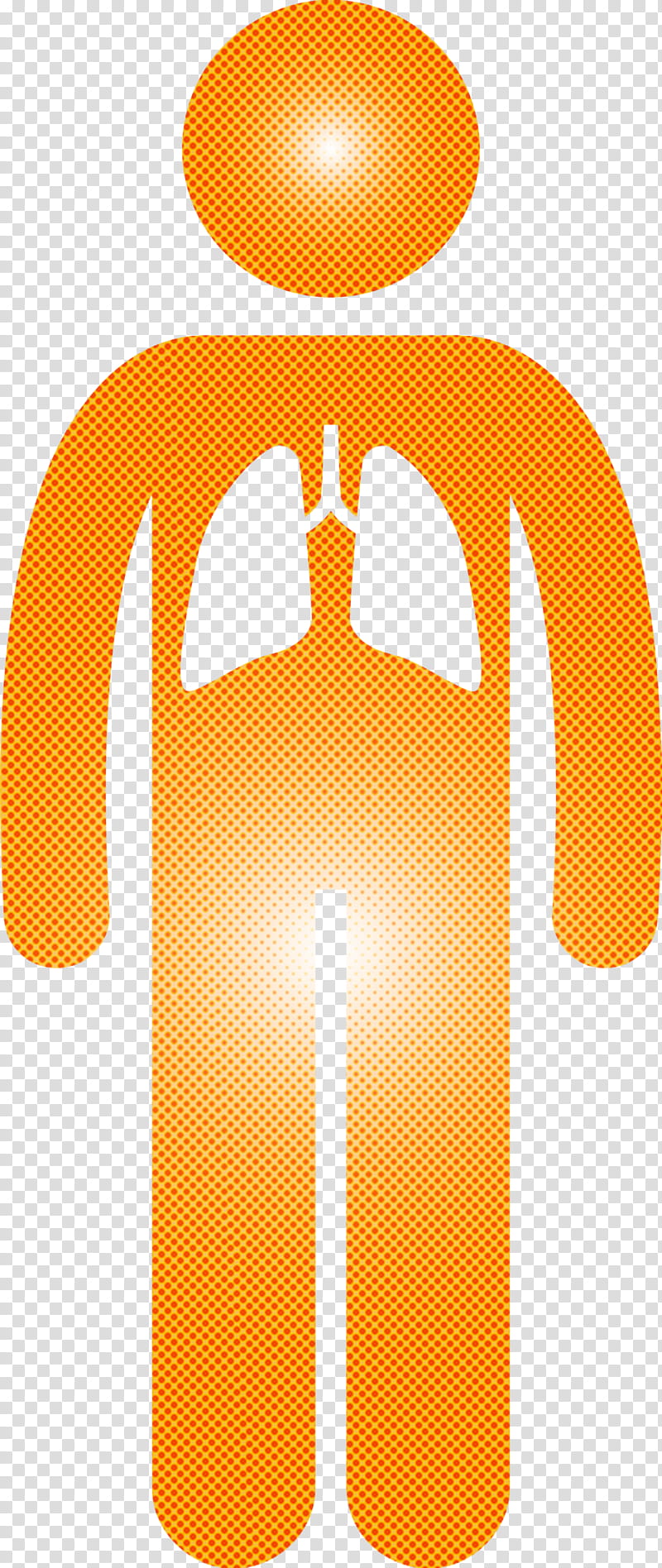 Lungs people Corona Virus Disease, Orange, Yellow, Jersey, Sportswear, Tshirt, Symbol, Sleeve transparent background PNG clipart