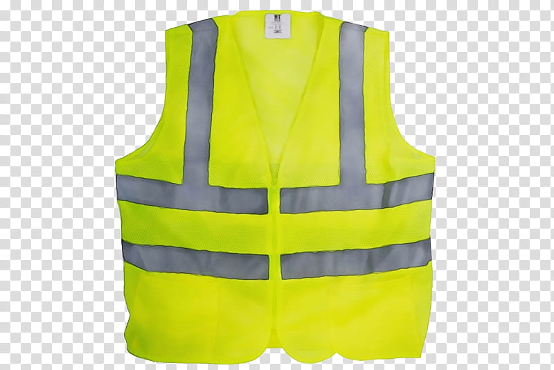 high-visibility clothing safety vest waistcoat jacket clothing, Watercolor, Paint, Wet Ink, Highvisibility Clothing, Sleeve, Polyester, Allied Outfitters Limited transparent background PNG clipart
