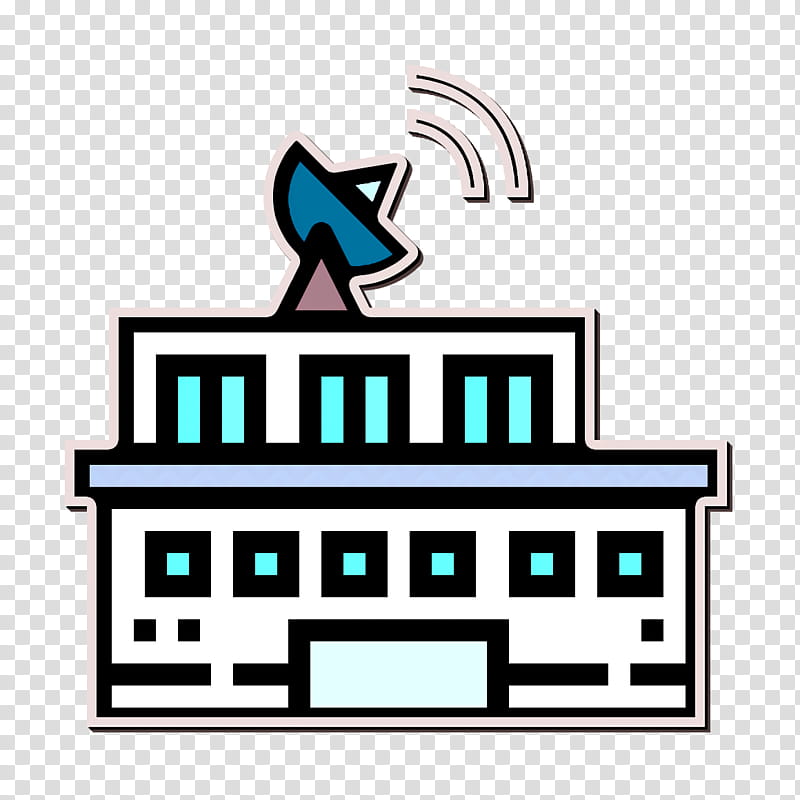 Center icon Newspaper icon Building icon, Line, Line Art, Logo transparent background PNG clipart