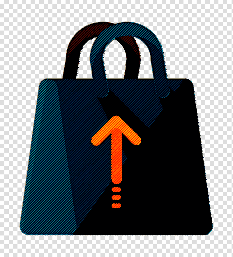 Shopping bag icon Finance icon Shopper icon, Handbag, Sales, Shopping Bags Trolleys, Blue, Clothing, Tote Bag transparent background PNG clipart
