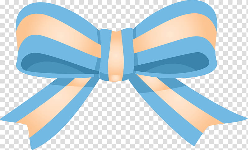 Decoration Ribbon Cute Ribbon, Blue, Turquoise, Azure, Line, Electric Blue, Bow Tie transparent background PNG clipart