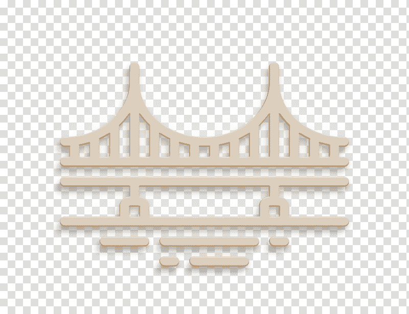 Bridge icon Lineal Landscapes icon River icon, M083vt, Angle, Wood, Material, Geometry, Mathematics transparent background PNG clipart