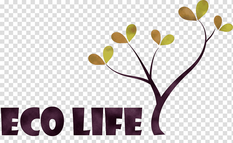 Eco Life Tree Eco, Go Green, Branch, Leaf, Plant Stem, Woody Plant, Flower transparent background PNG clipart