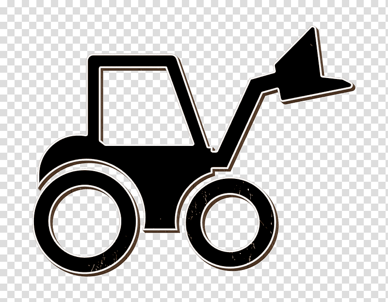 Tractor icon Science and technology icon transport icon, Case Ih, Loader, Case Corporation, Mining, Agriculture, Bulldozer transparent background PNG clipart