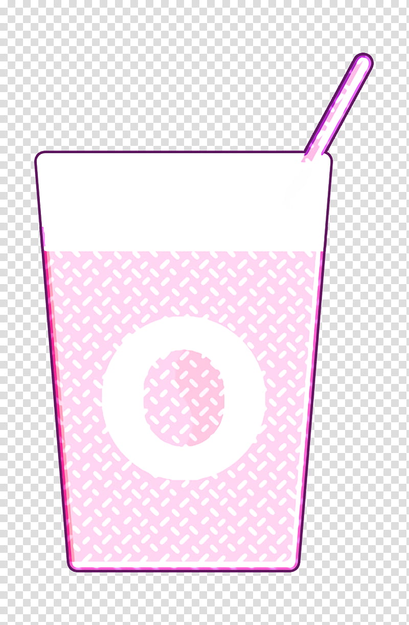Cold coffee icon Coffee icon Food and restaurant icon, Pink, Magenta, Drink transparent background PNG clipart