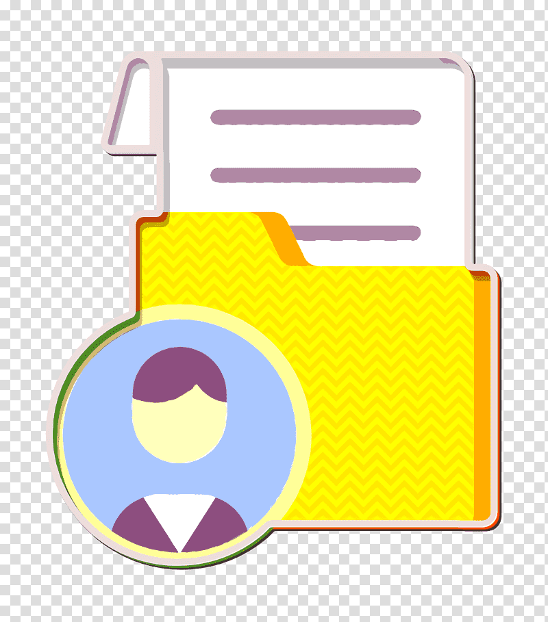 Teamwork icon Document icon Archive icon, Logo, Symbol, Yellow, Line, Text, Mathematics transparent background PNG clipart