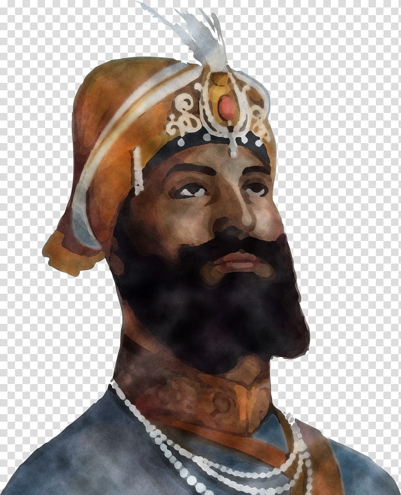 Guru Gobind Singh Jayanti Govind Singh, Head, Headgear, Neck, Moustache transparent background PNG clipart