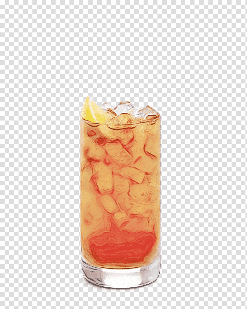 negroni cocktail garnish non-alcoholic drink orange drink mai tai, Watercolor, Paint, Wet Ink, Nonalcoholic Drink, Flavor, Drink Industry transparent background PNG clipart