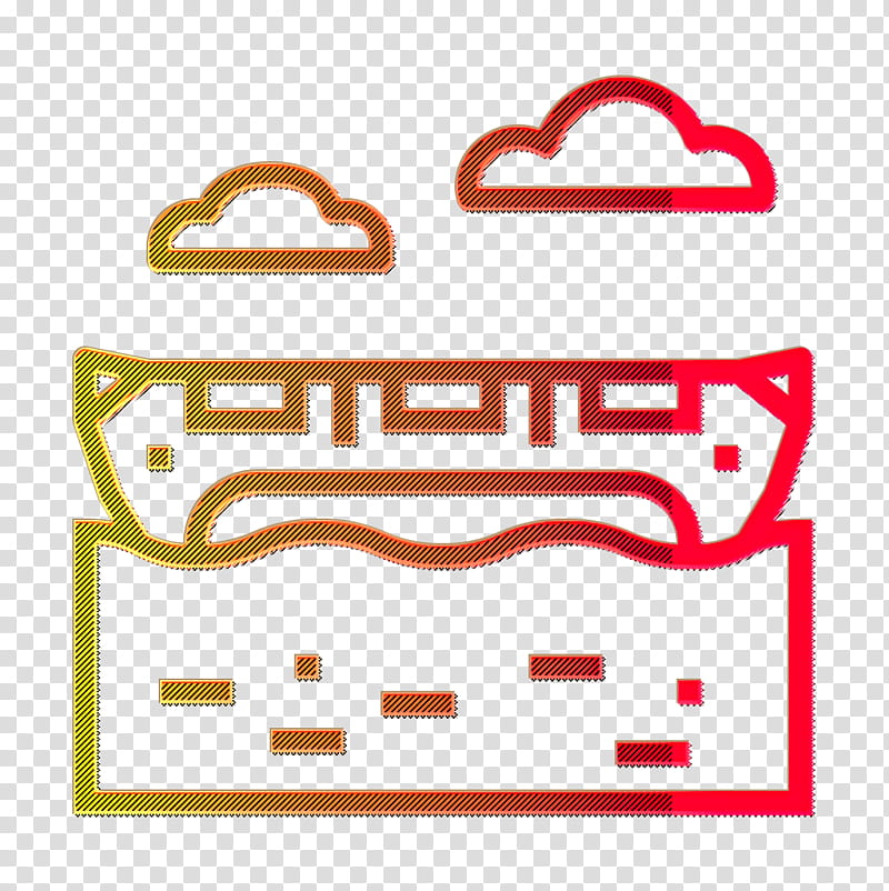 Banana boat icon Pattaya icon, Line transparent background PNG clipart