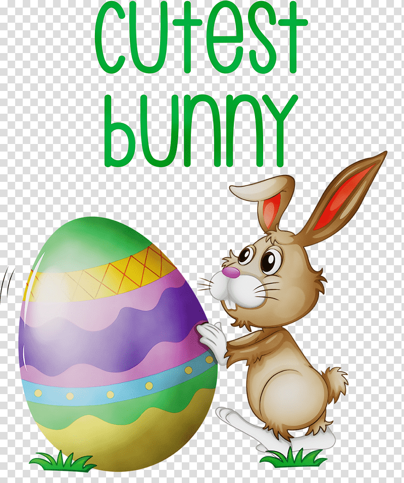 Bugs Bunny, Cutest Bunny, Easter Day, Happy Easter, Watercolor, Paint, Wet Ink transparent background PNG clipart