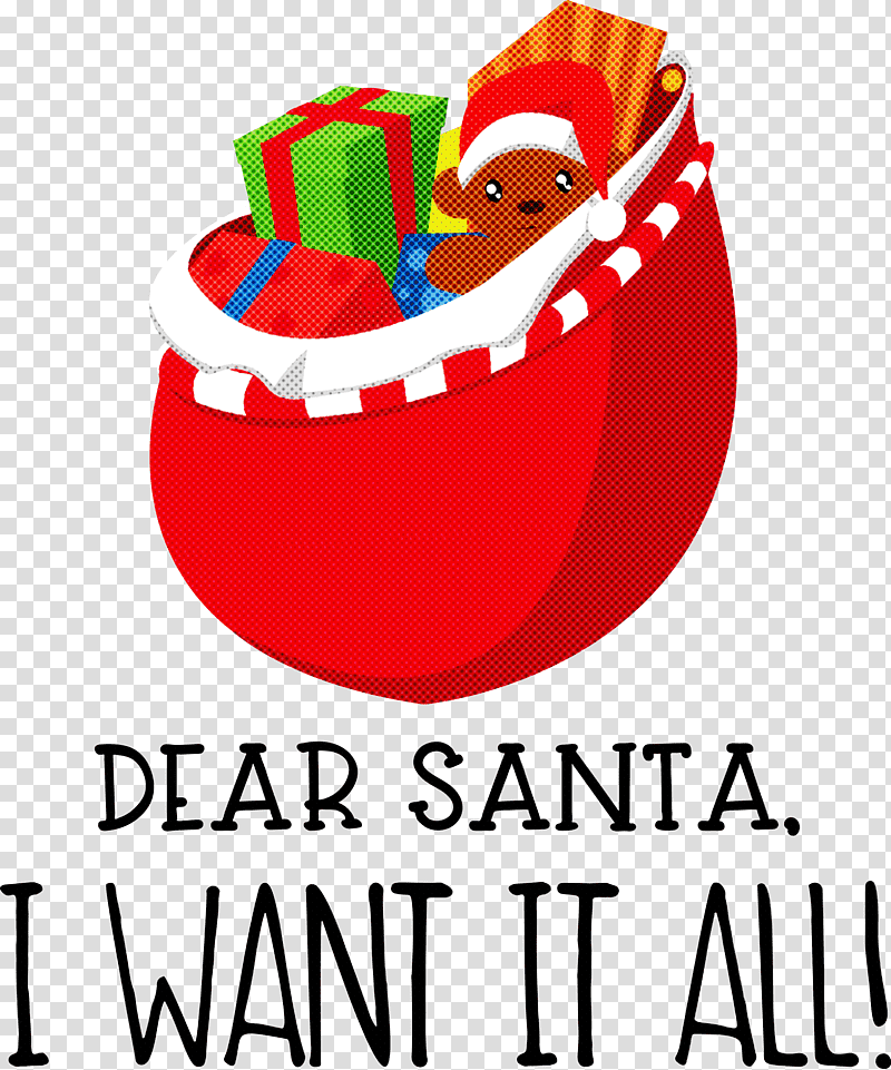 Dear Santa Christmas, Christmas , Christmas Day, Ornament, Christmas Ornament, Santa Claus, Christmas Tree transparent background PNG clipart