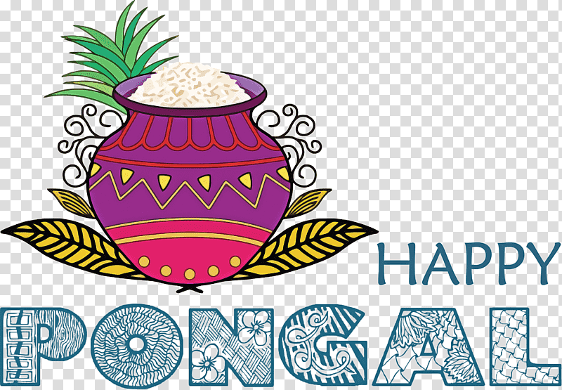 Pongal Happy Pongal, Line Art, Drawing, Watercolor Painting, Logo, Abstract Art, Charcoal transparent background PNG clipart