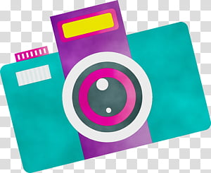 rectangle magenta telekom optical disc packaging computer hardware, Cartoon Camera, Vintage Camera, Retro Camera, Watercolor, Paint, Wet Ink transparent background PNG clipart thumbnail