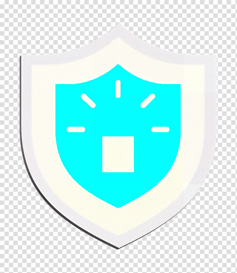 Protection icon Shield icon Creative icon, Turquoise, Aqua, Teal, Text, Azure, Logo, Circle transparent background PNG clipart