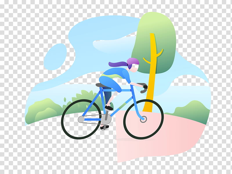 bicycle cycling, transparent background PNG clipart